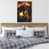 Bewunderung der Krippe der Hirten Leinwanddruck (Insitu (Schlafzimmer))