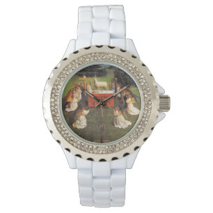 Bewunderung des mystischen Lammes /Das Lamm Gottes Armbanduhr
