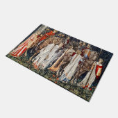 Bewunderung und Abreise der Ritter Fußmatte (Schrägansicht)