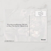 Bewunderung von Hirten durch Werkstatt von Rembran Postkarte (Rückseite)