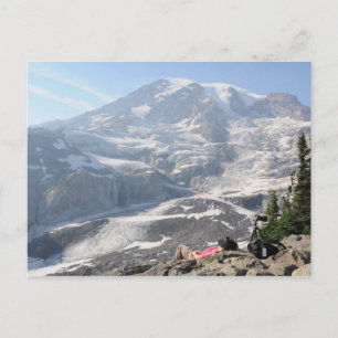 Bewunderung von Mt. Rainier, Seattle Postkarte