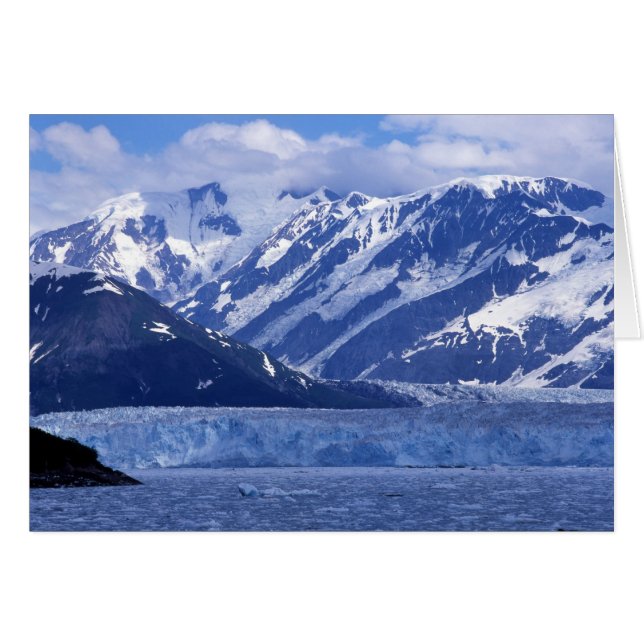 Bewunderungsbucht und Hubbard-Gletscher, (Vorderseite (Horizontal))