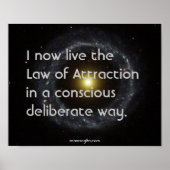 bewusst leben poster (Vorne)