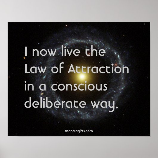 bewusst leben poster (Vorne)