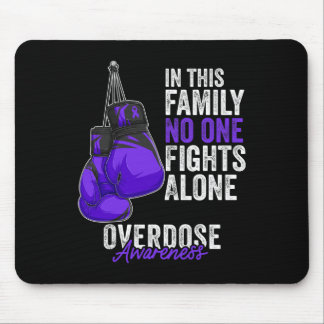 Bewusstheit Monat Boxhandschuhe Purple Ribbon Mousepad