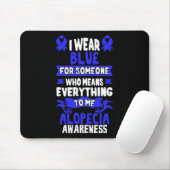 Bewusstlosigkeit - Alopezie Areata Mousepad (Mit Mouse)
