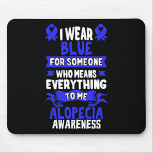 Bewusstlosigkeit - Alopezie Areata Mousepad
