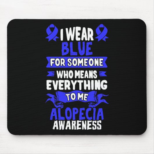 Bewusstlosigkeit - Alopezie Areata Mousepad (Vorne)