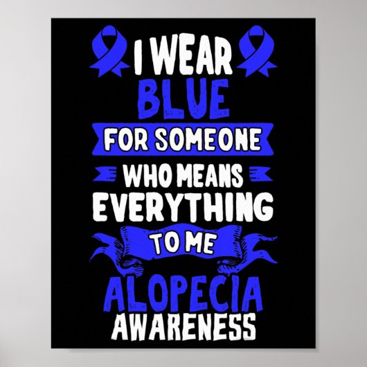 Bewusstlosigkeit - Alopezie Areata Poster (Vorne)
