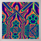 "Bewusstlosigkeit" Poster (Vorne)