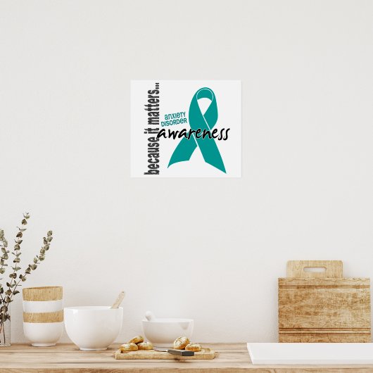 Bewusstsein 1 Angststörung Poster (Küche)