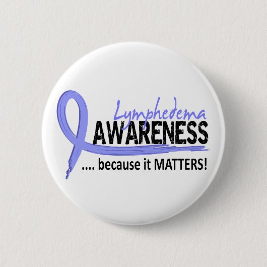 Bewusstsein 2 Lymphedema Button (Vorderseite)