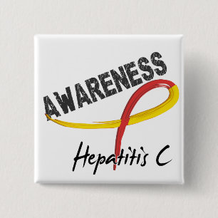 Bewusstsein 3 der Hepatitis-C Button