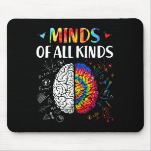 Bewusstsein aller Arten von Autismus in der Neurov Mousepad