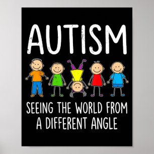 Bewusstsein Autismus die Welt aus einer anderen Pe Poster