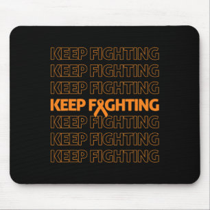 Bewusstsein Behalten Kampf Orange Ribbon Boxhandsc Mousepad