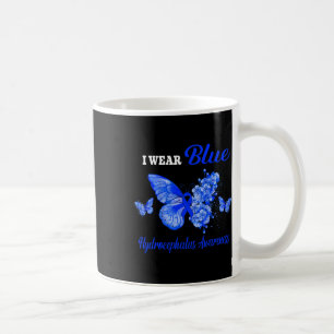 Bewusstsein, dass ich Blue Butterfly trage Kaffeetasse