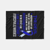 Bewusstsein, dass ich der Sturmtebel bin Fleecedecke (Vorderseite (Horizontal))