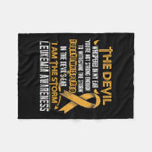 Bewusstsein, dass ich der Sturmtebel bin Fleecedecke (Vorderseite (Horizontal))