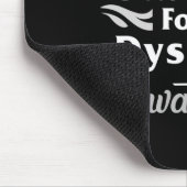 Bewusstsein, dass ich Silver Ribbon Learning Readi Mousepad (Ecke)