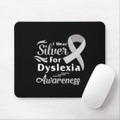 Bewusstsein, dass ich Silver Ribbon Learning Readi Mousepad (Mit Mouse)