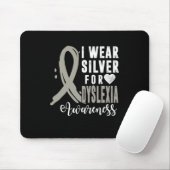 Bewusstsein, dass ich Silver Ribbon Learning Readi Mousepad (Mit Mouse)