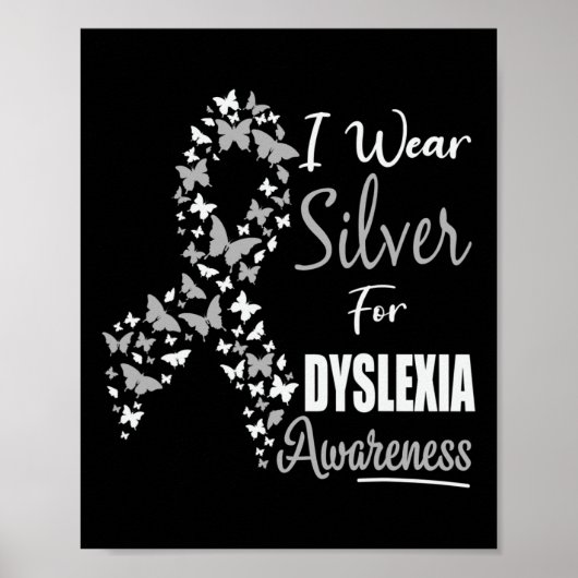 Bewusstsein, dass ich Silver Ribbon Learning Readi Poster (Vorne)