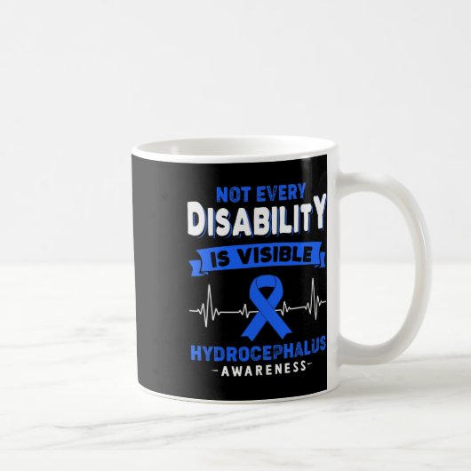 Bewusstsein, dass nicht jede Behinderung sichtbar Kaffeetasse (Rechts)