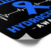 Bewusstsein, dass nicht jede Behinderung sichtbar  Poster (Ecke)