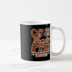 Bewusstsein, dass niemand in dieser Familie kämpft Kaffeetasse