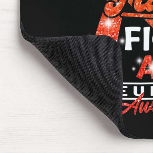 Bewusstsein, dass niemand in dieser Familie kämpft Mousepad (Ecke)