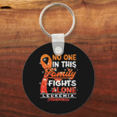 Bewusstsein, dass niemand in dieser Familie kämpft Schlüsselanhänger (Rückseite)
