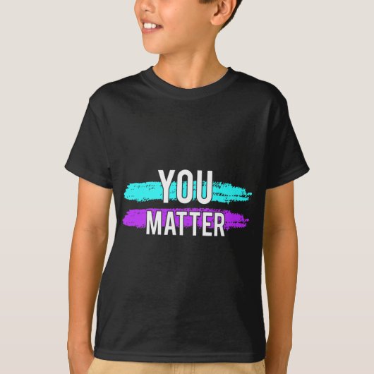 Bewusstsein, dass Sie ein Problem Design Geschenk T-Shirt (Vorderseite)