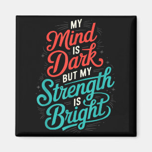 Bewusstsein Depression Angst Geistesgesundheit Magnet