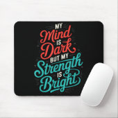 Bewusstsein Depression Angst Geistesgesundheit Mousepad (Mit Mouse)