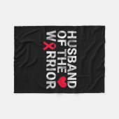 Bewusstsein der Herzkrankheit Fleecedecke (Vorderseite (Horizontal))