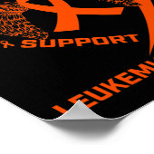 Bewusstsein der Leukämie des Herzens in der Band i Poster (Ecke)