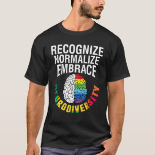 Bewusstsein für Autismus Anerkennung Normalisierun T-Shirt