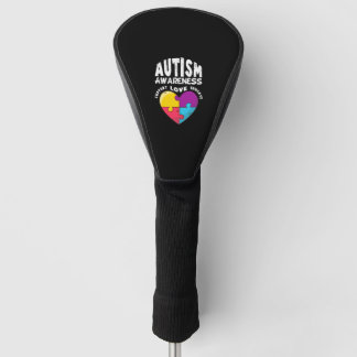 Bewusstsein für Autismus Golf Headcover