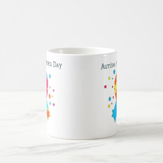 Bewusstsein für Autismus Kaffeetasse (Mittel)
