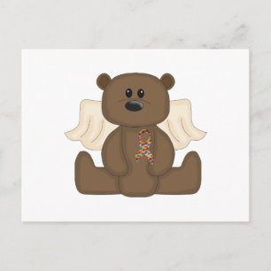 Bewusstsein für Autismus Postkarte