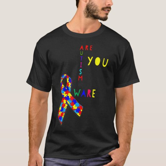 Bewusstsein für Autismus T-Shirt (Vorderseite)