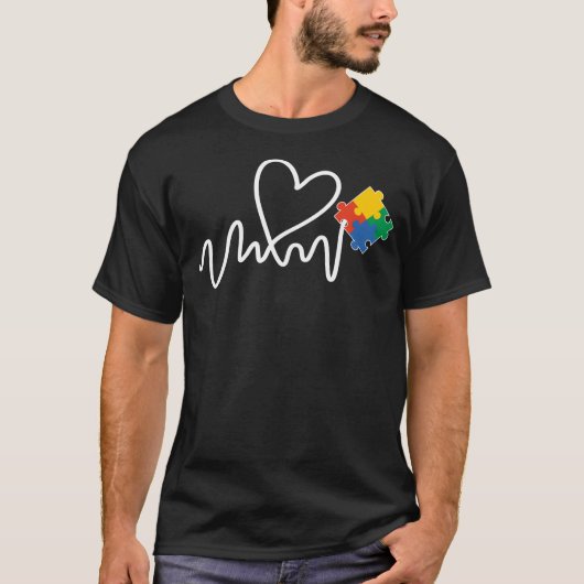 Bewusstsein für Autismus T-Shirt (Vorderseite)