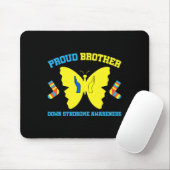Bewusstsein für das Brother-Down-Syndrom Mousepad (Mit Mouse)