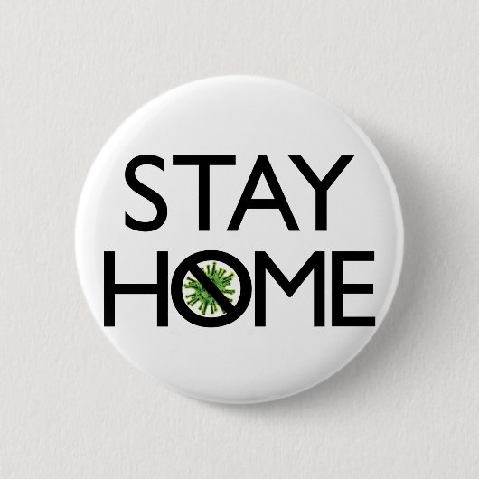 Bewusstsein für das Coronavirus Button (Vorderseite)