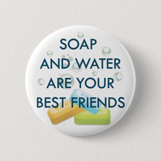 Bewusstsein für das Coronavirus Button (Vorderseite)