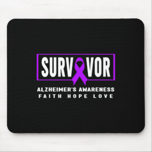 Bewusstsein für Demenz - Lila Heimerheimer-Survivo Mousepad