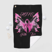 Bewusstsein für den Brustkrebs Golfhandtuch (Insitu)