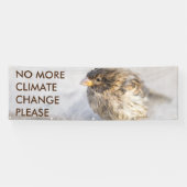 Bewusstsein für den Klimawandel Banner (Horizontal)