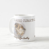 Bewusstsein für den Klimawandel Kaffeetasse (Vorderseite Links)